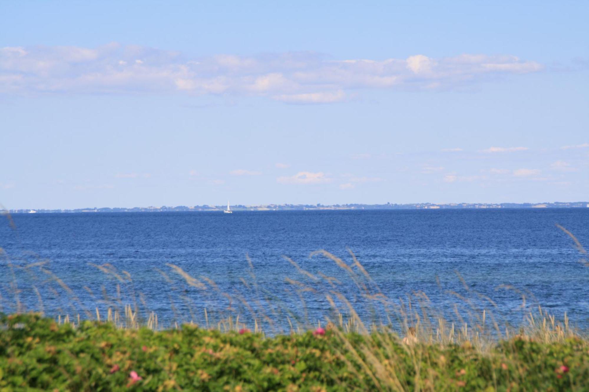 Urlaub Mit Ostseeblick, Schwimmbad, Sauna & Direkte Strandlage Kronsgaard Luaran gambar